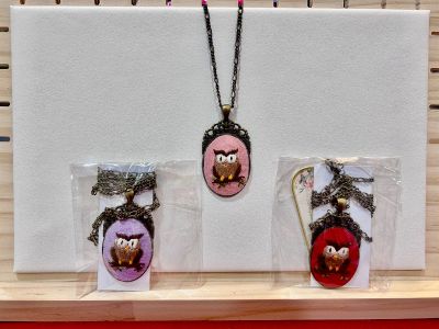Necklace Owl - Full Color
