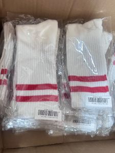Sock Undian Almahyra - Merah Putih