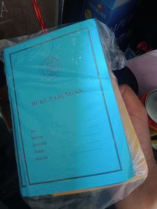 Cetak buku tabungan