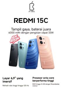 REDMI 15C 6+128GB
