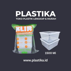 Thinwall Square Klir 1500 Ml SPTT @25 