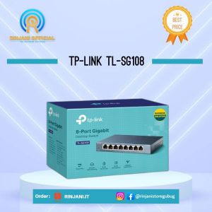 TPLINK TL-SG108 8PORT GIGABIT