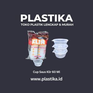 Cup Saus Klir Bening 60 Ml LCR @50