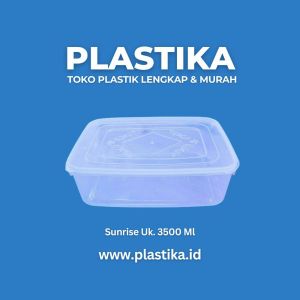Kontainer Plastik Donut Trisula 3500 Ml