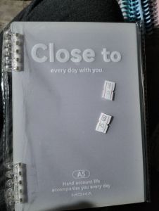 Buku binder spiral close to
