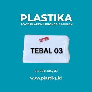 Plastik PE Roll Jerapah 35 x 100 x 0,3