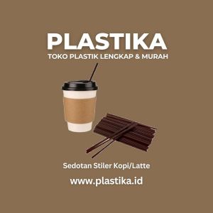 Sedotan Kopi Stiler Brown STR 512 LCR @1000
