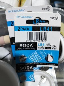 Baterai jam tangan kecil soda