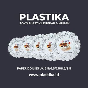 Paper Doilies Alas Kertas Renda Grade Uk. 8,5 Putih @250