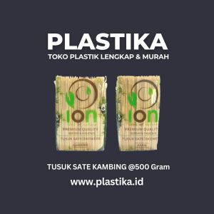 Tusuk Sate Kambing Merk Ion Premium Quality 3,0 Mm x 20 Cm TRU @500 Gram
