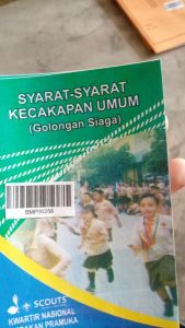 Buku SKU pramuka gol Siaga