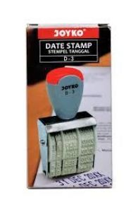 stempel tanggal D-3