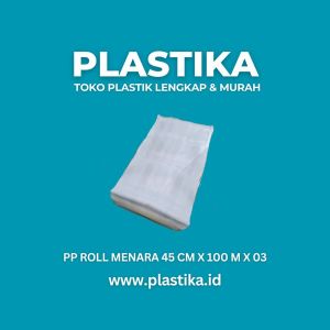 Plastik PP Roll Menara 45 x 100 x 0,3
