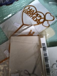 Pegangan stik ultah happy