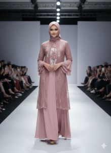 Gamis Artaflora - Rose