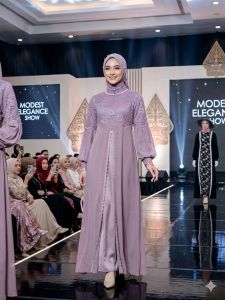 Dress Misel Lace - Purple