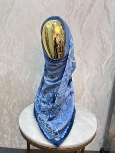 Voal Vintage Lace - Denim