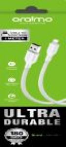 Oraimo data cable 3A 60W Fast Charging A to LightningOCD-152L Wihte