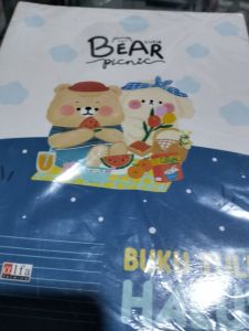 Buku tulis halus kasar merk bear