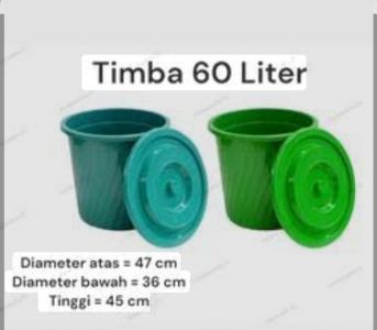 TIMBA 60LT TTP HIJAU RYUGA