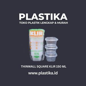 Thinwall Square Klir 150 Ml KRN @25 