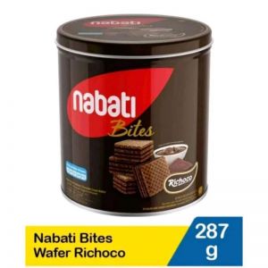 NABATI WAFER KALENG COKLAT 287G