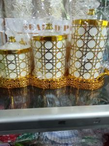 TOPLES 3PC EXQUISITE GOLDEN LEMON