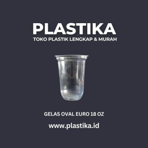 Gelas Oval Euro 18 Oz @50