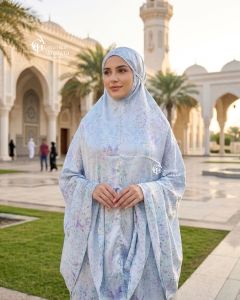 Armany Silk Spring Blossom - Sky Blue