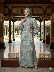 Dress Saree Prada Blossom - Sage