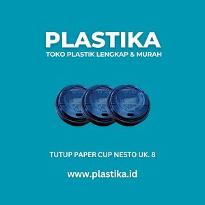 Tutup Paper Cup Nesto 8 Oz @50 ASO