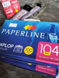 Amplop putih sedang kecil paperline