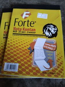Nota kontan forte 2 ply