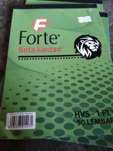 Nota kontan forte besar 1 ply isi 50 rkp