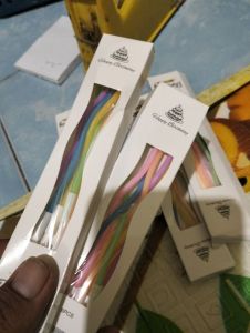Lilin ultah panjang pink