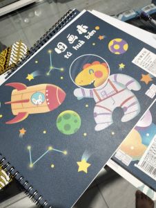 Buku gambar jilid spiral isi 30 tu hua ben