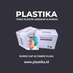 Penutup (Sarung) Kepala Nurse Cap Altamed Hijau