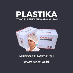 Penutup (Sarung) Kepala Nurse Cap Altamed Putih