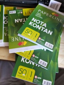 Nota kontan 1 ply paperline 50 pcs