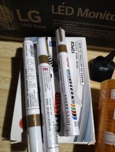 Spidol toyo paint gold
