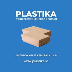 Lunchbox Kraft M Kami Pack Lembaran @100