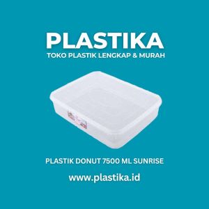 Kontainer Plastik Donut Sunrise 7500 Ml RJK