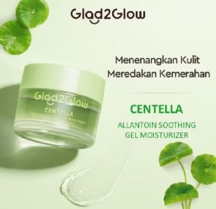 Moisturizer Glad2Glow centella