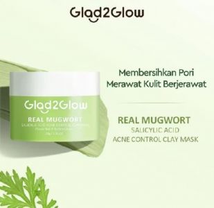 Glad2Glow REAL MUGWORT Clay mask