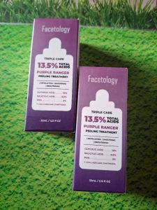 Facetology peeling treathment 