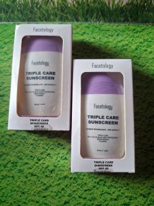 Facetology sunscreen triple care s0f40