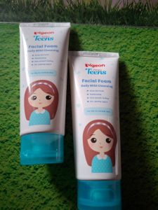 Pigeon teens facial foam daily mild cleansing 100g