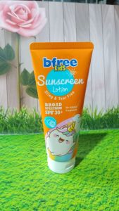 Bfree kids sunscreen lotion 
