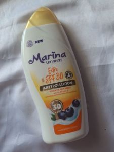 Marina body lotion spf30 anti polution 185ml