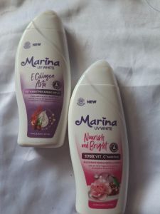 Marina body lotion nourist bright 185ml